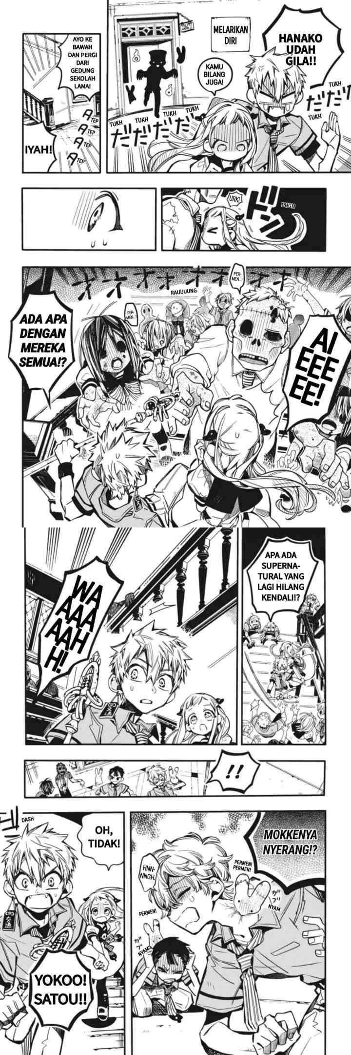 Jibaku Shounen Hanako-kun chapter 39 halaman 4