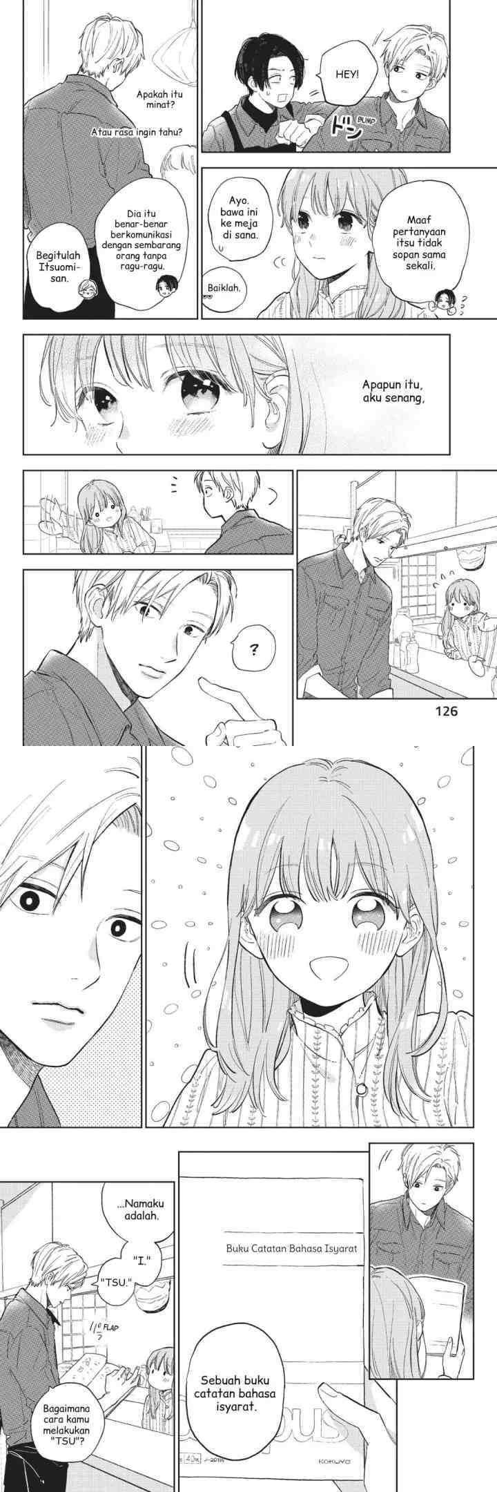 Yubisaki to Renren chapter 3 halaman 14