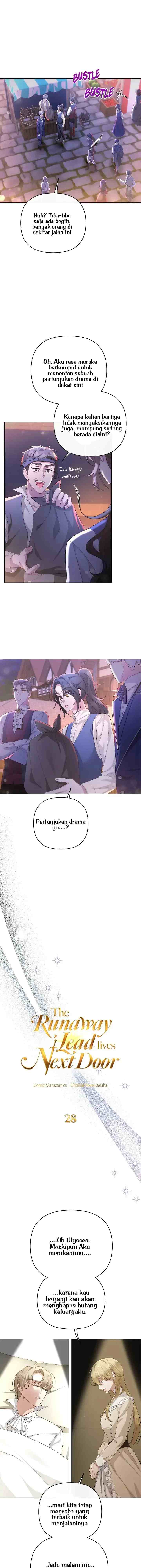 The Runaway Lead Lives Next Door chapter 28 halaman 6