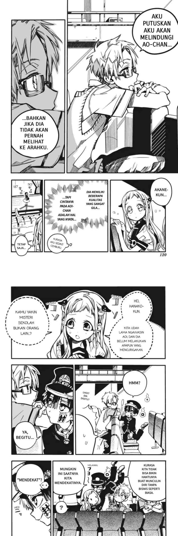 Jibaku Shounen Hanako-kun chapter 24 halaman 12