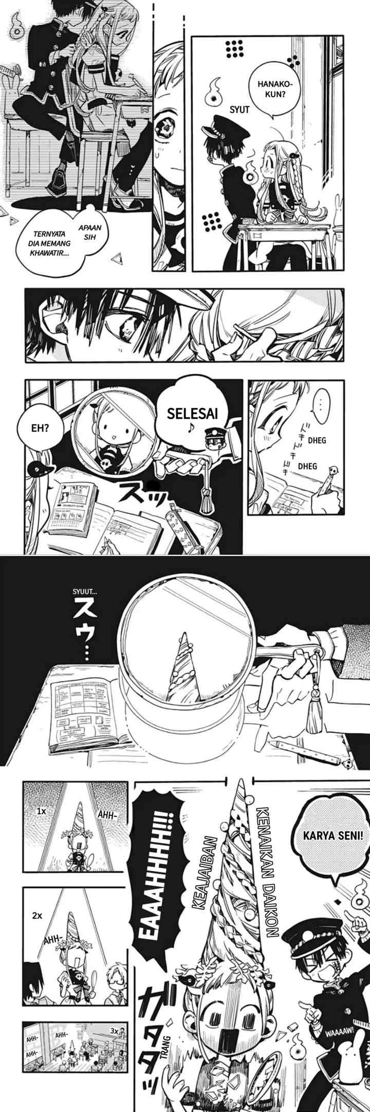 Jibaku Shounen Hanako-kun chapter 36 halaman 9
