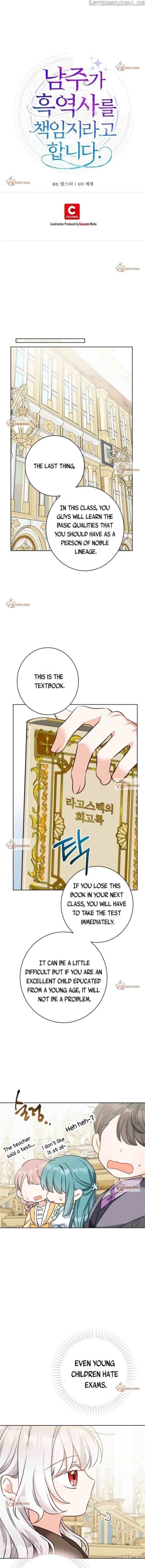 I Had to Take Responsibility for the Male Lead's Dark Past chapter 6 halaman 7