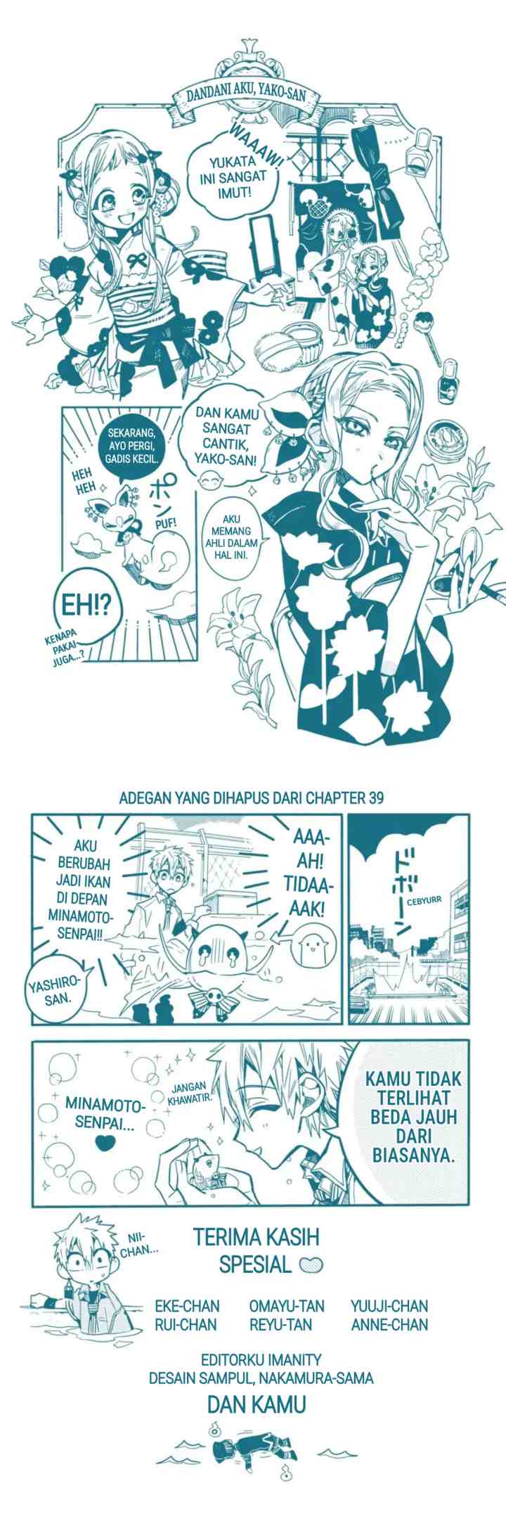 Jibaku Shounen Hanako-kun chapter 40 halaman 18
