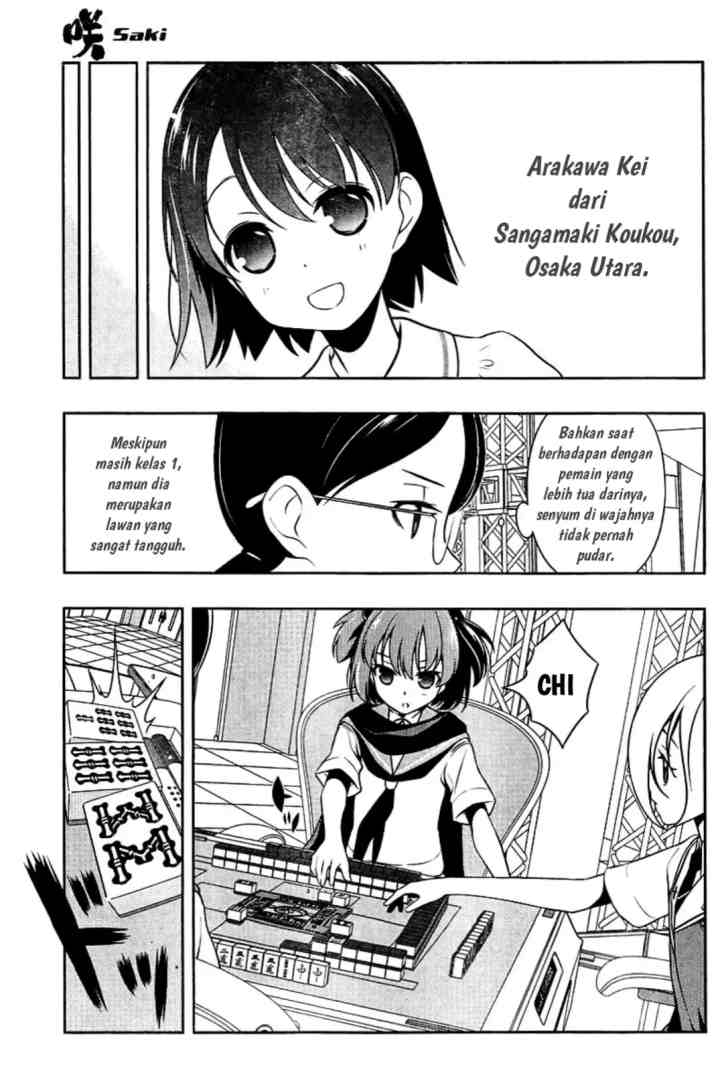 Saki chapter 108 halaman 5