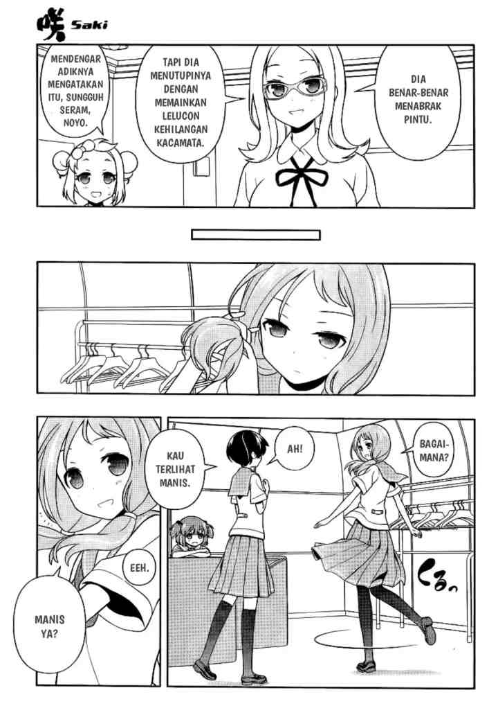 Saki chapter 120 halaman 4