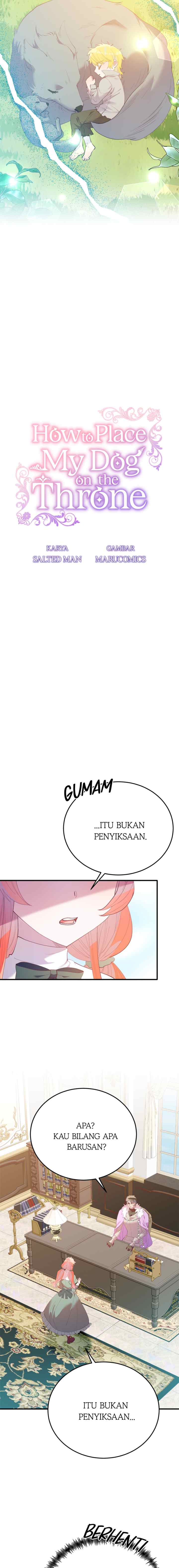 How to Place My Dog on the Throne chapter 70 halaman 12