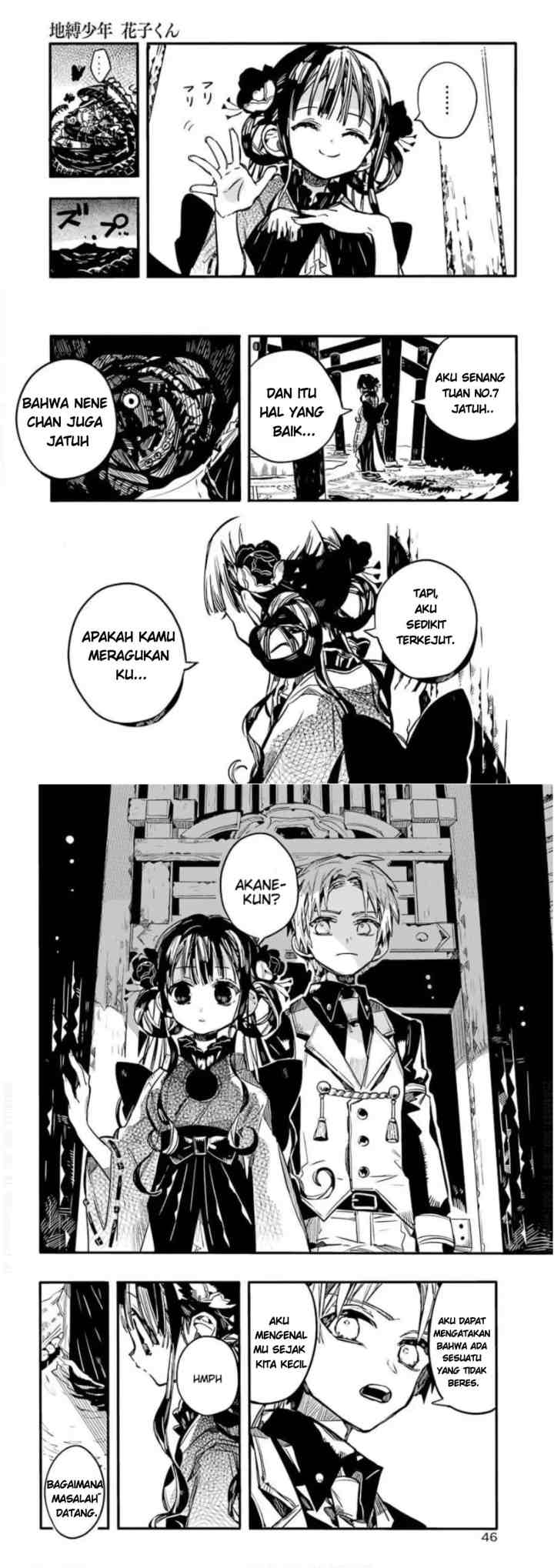 Jibaku Shounen Hanako-kun chapter 64 halaman 10
