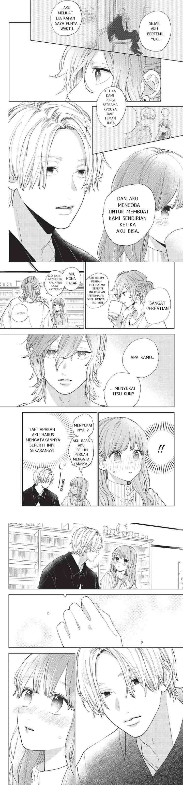 Yubisaki to Renren chapter 13 halaman 4