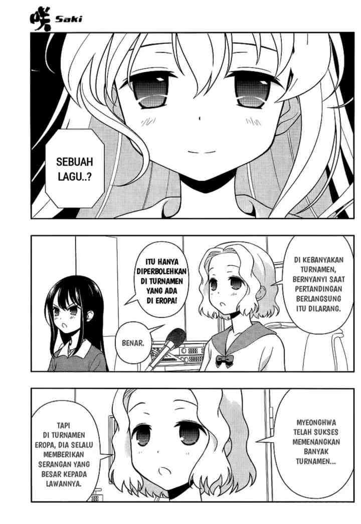 Saki chapter 125 halaman 4
