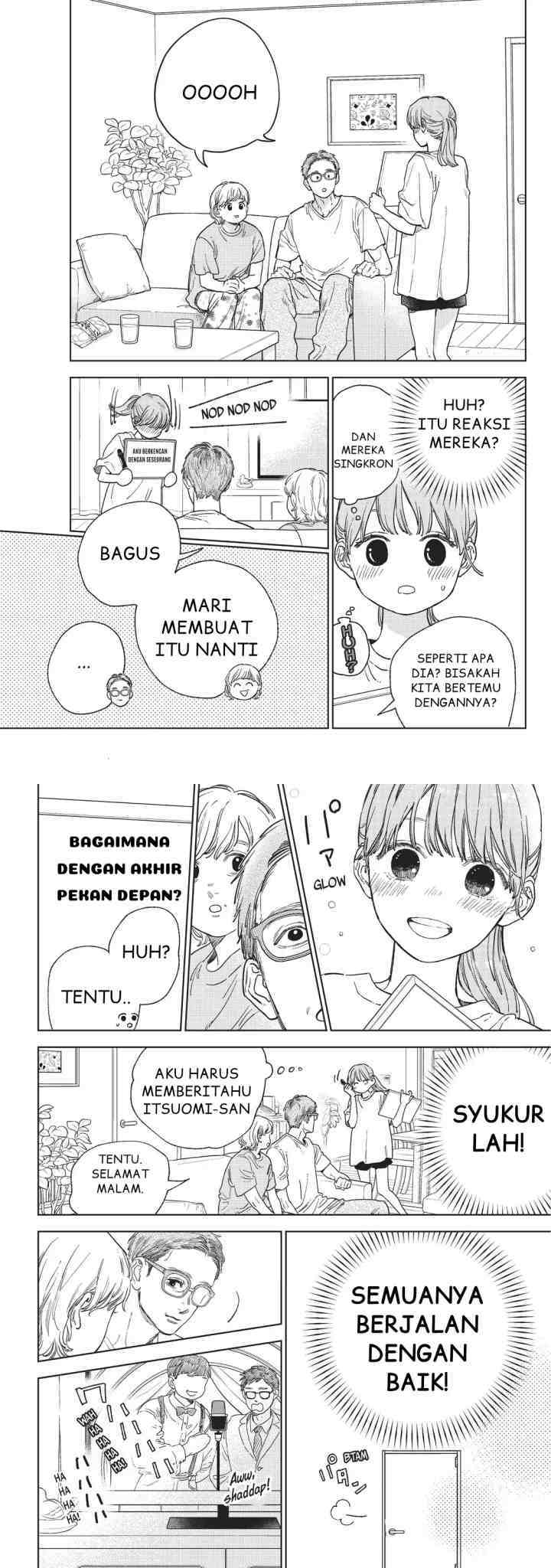 Yubisaki to Renren chapter 29 halaman 17