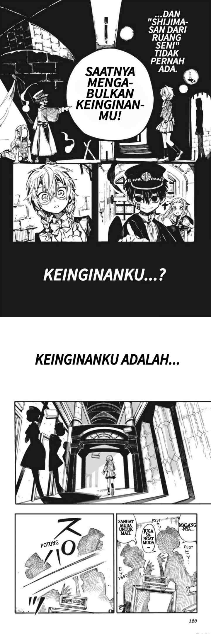 Jibaku Shounen Hanako-kun chapter 54 halaman 10