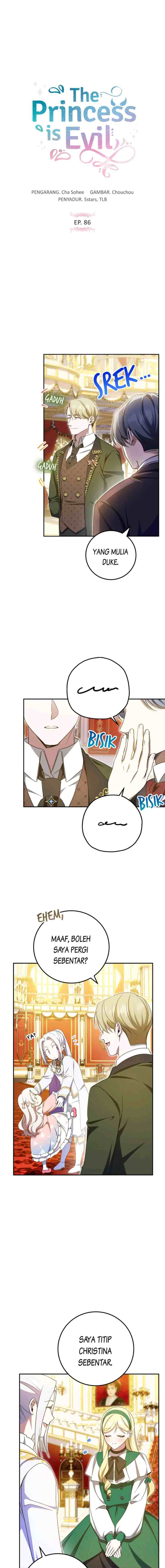 The Princess is Evil chapter 86 halaman 4