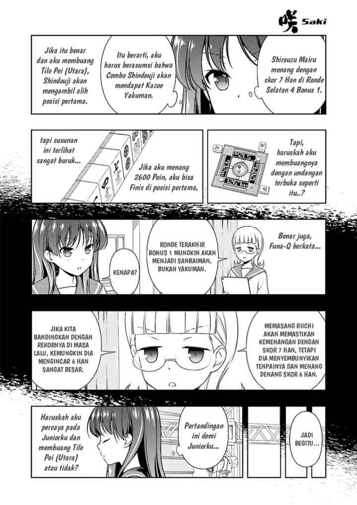 Saki chapter 188 halaman 14