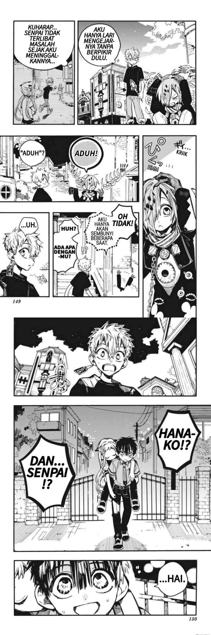 Jibaku Shounen Hanako-kun chapter 50 halaman 9