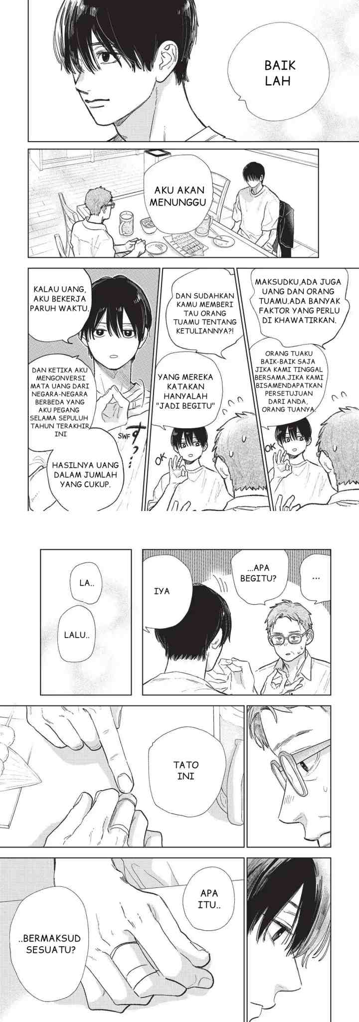 Yubisaki to Renren chapter 31 halaman 13
