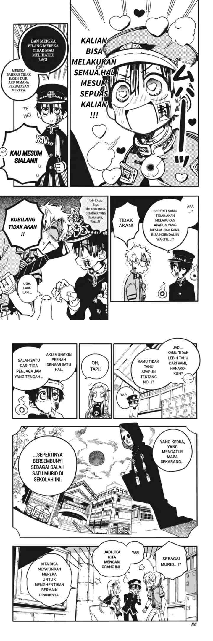 Jibaku Shounen Hanako-kun chapter 23 halaman 9