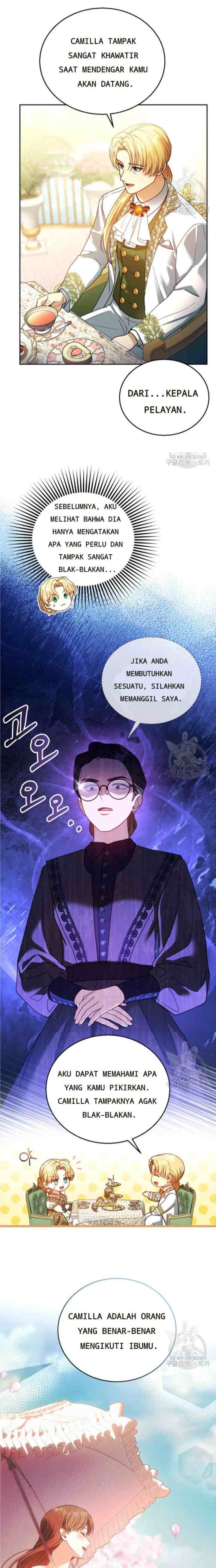 I Am Trying To Divorce My Villain Husband, But We Have A Child chapter 70 halaman 13