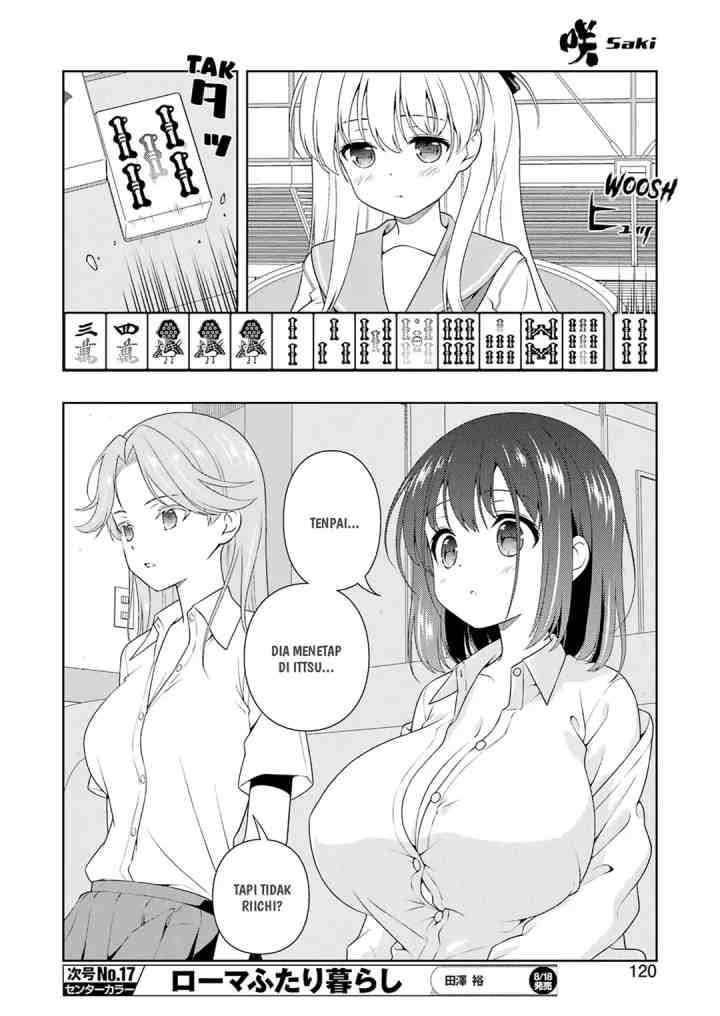 Saki chapter 262 halaman 6