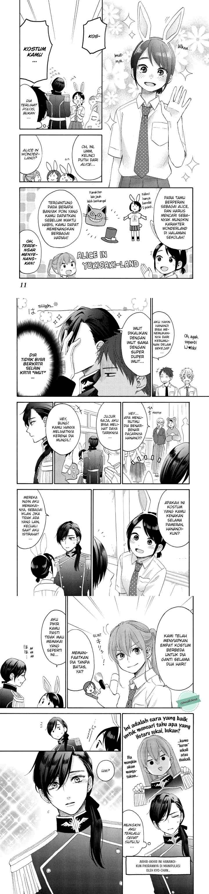 Hananoi-kun to Koi no Yamai chapter 33 halaman 4