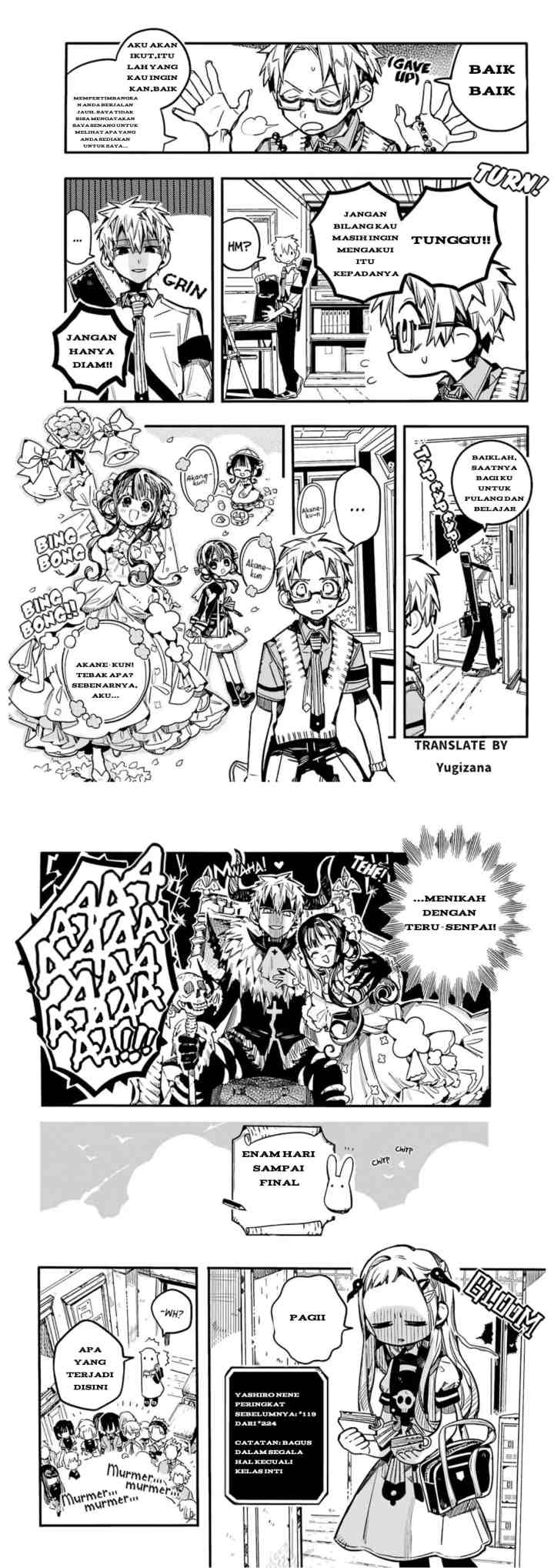 Jibaku Shounen Hanako-kun chapter 59 halaman 7