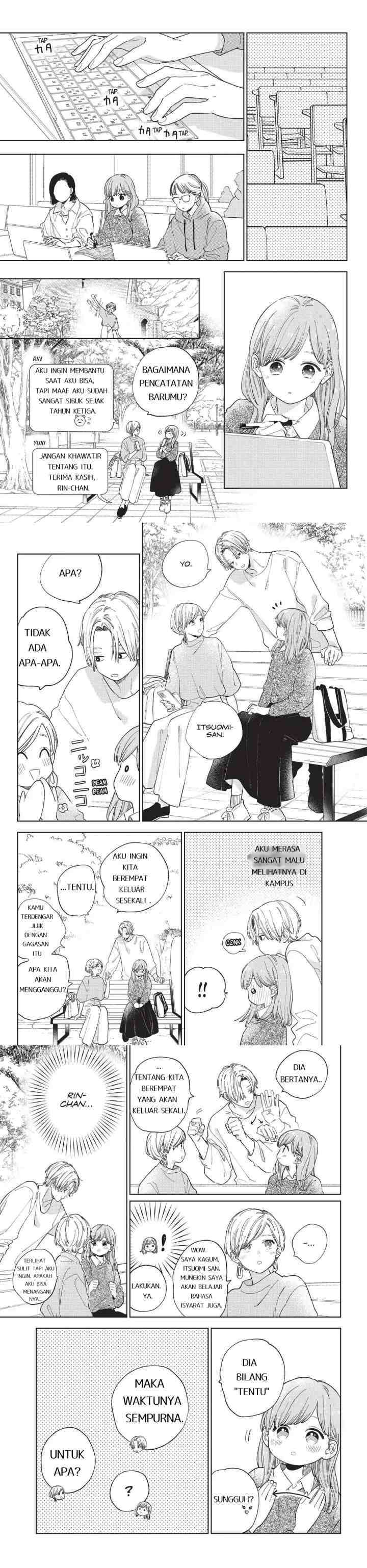 Yubisaki to Renren chapter 13 halaman 13