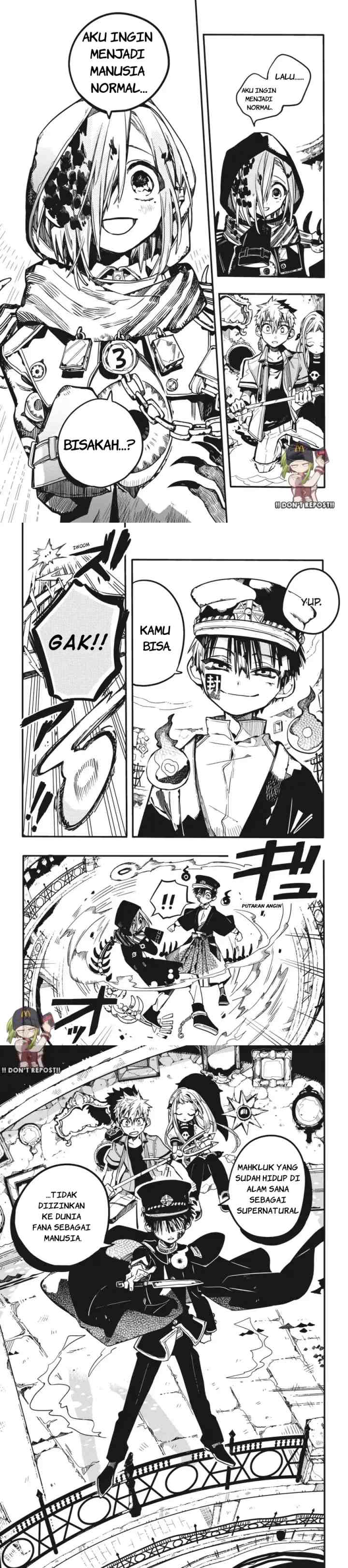 Jibaku Shounen Hanako-kun chapter 34 halaman 13