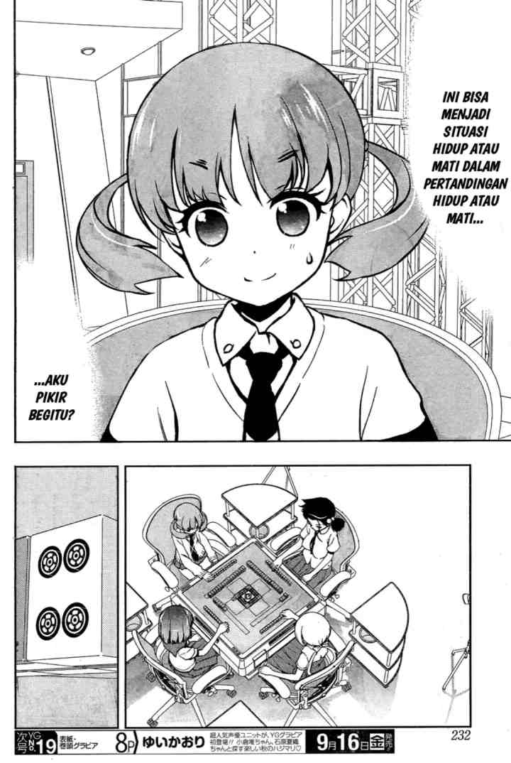 Saki chapter 164 halaman 6