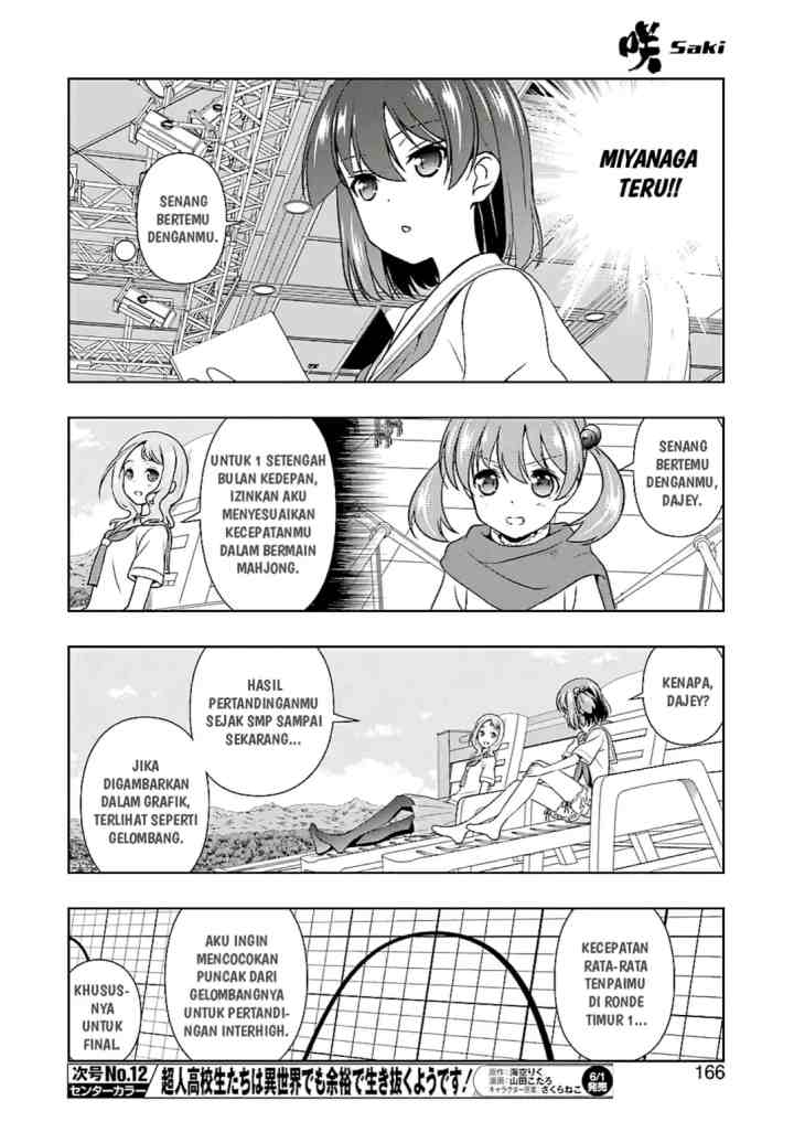Saki chapter 190 halaman 11