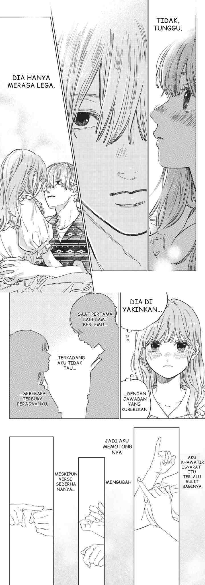 Yubisaki to Renren chapter 29 halaman 5