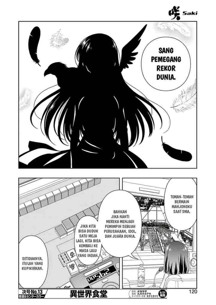 Saki chapter 203 halaman 6