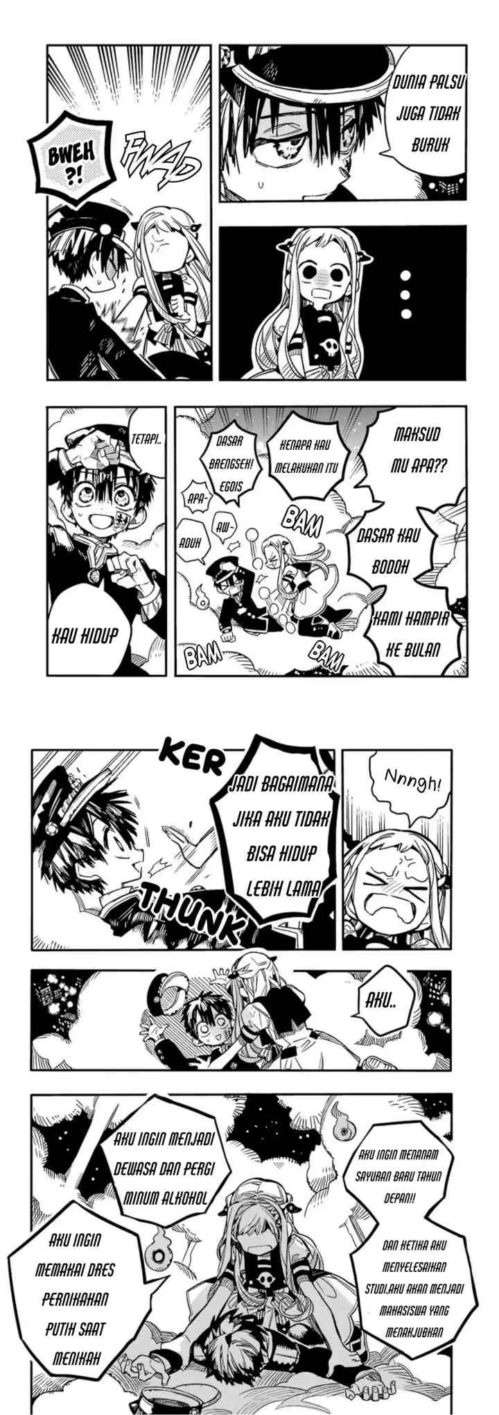 Jibaku Shounen Hanako-kun chapter 57 halaman 15