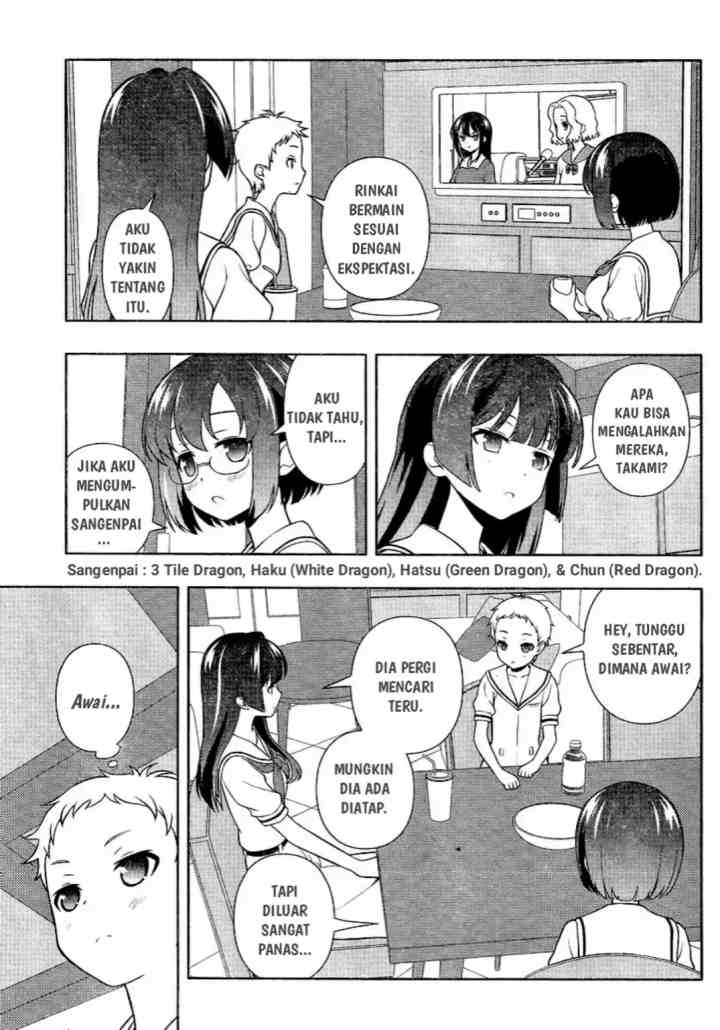 Saki chapter 128 halaman 7