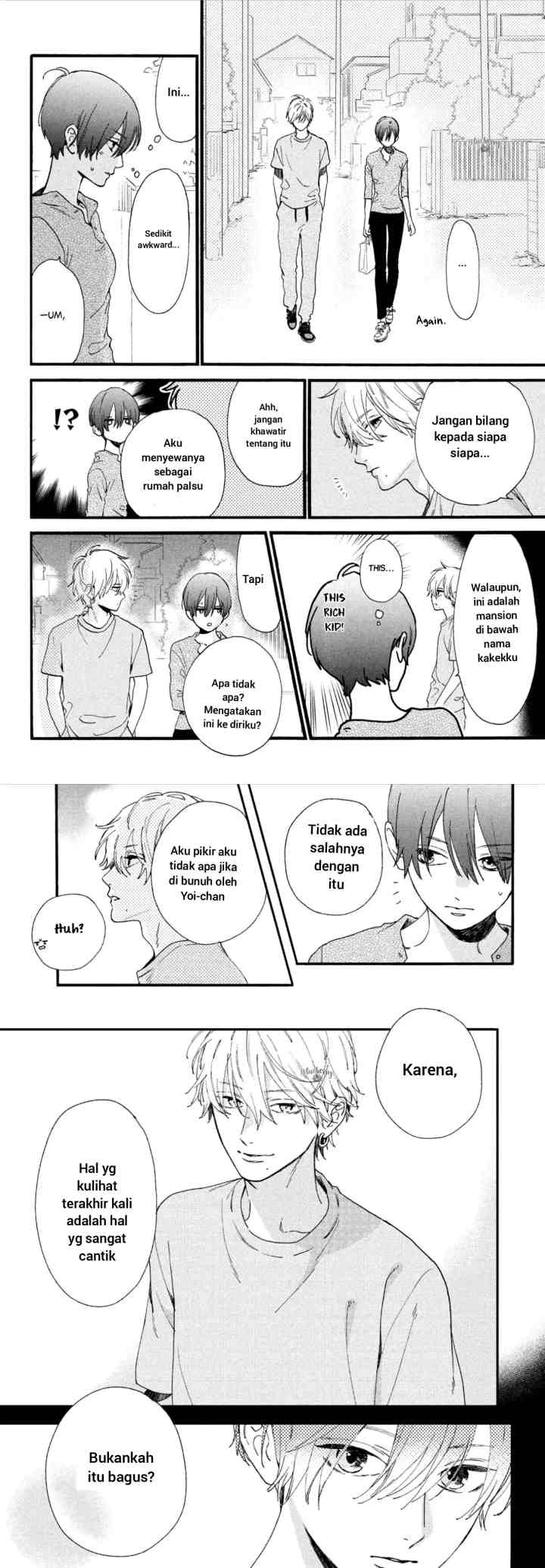 Uruwashi no Yoi no Tsuki chapter 3.2 halaman 8