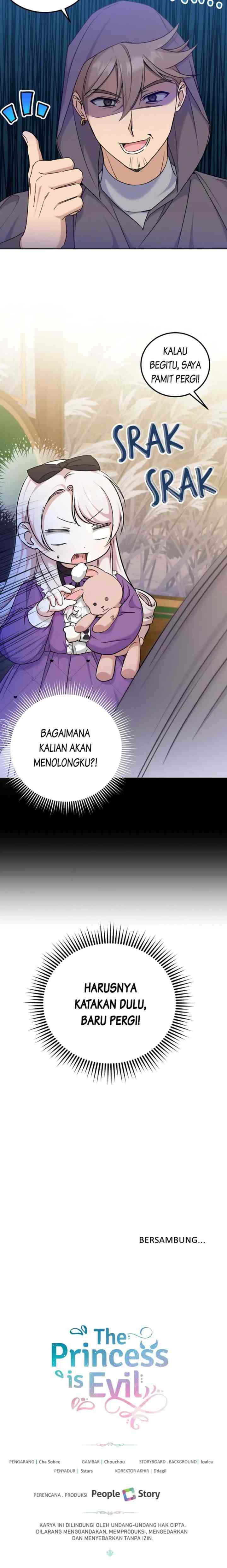 The Princess is Evil chapter 78 halaman 16