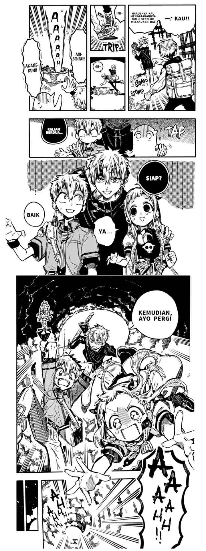 Jibaku Shounen Hanako-kun chapter 84 halaman 4