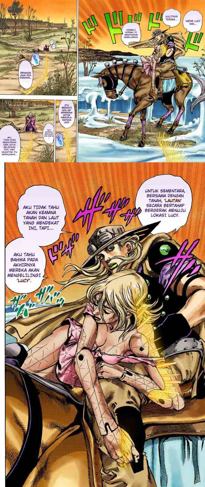 JoJo no Kimyou na Bouken - Steel Ball Run chapter 82 halaman 4