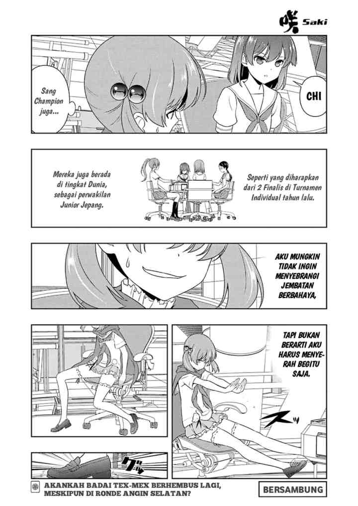 Saki chapter 208 halaman 15