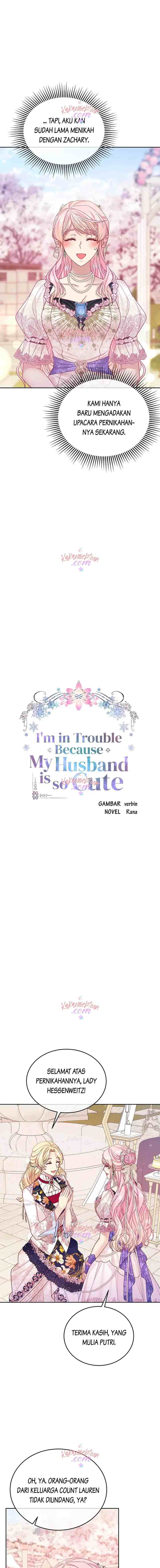 I'm In Trouble Because My Husband Is So Cute chapter 67 halaman 5