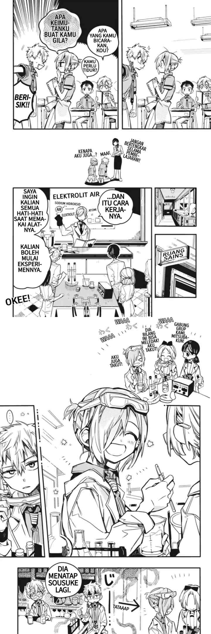 Jibaku Shounen Hanako-kun chapter 42 halaman 9