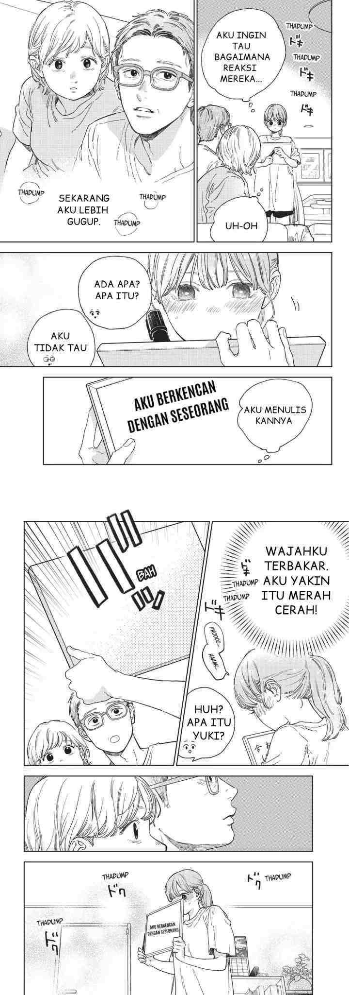 Yubisaki to Renren chapter 29 halaman 16