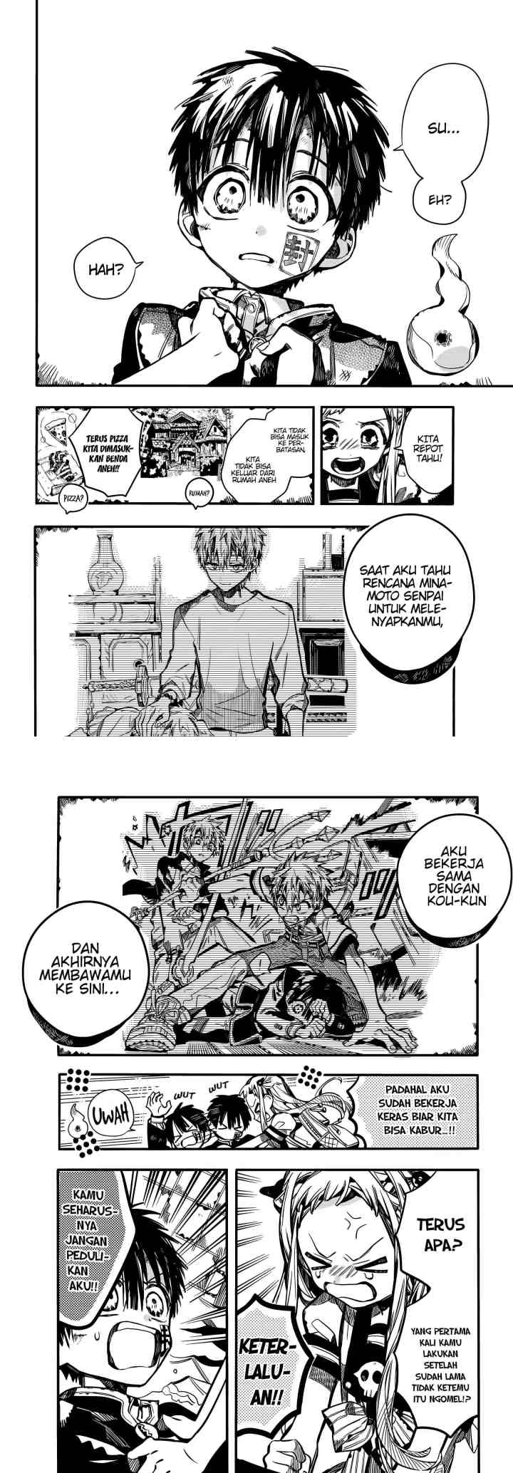 Jibaku Shounen Hanako-kun chapter 86 halaman 4