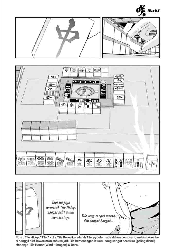 Saki chapter 228 halaman 8