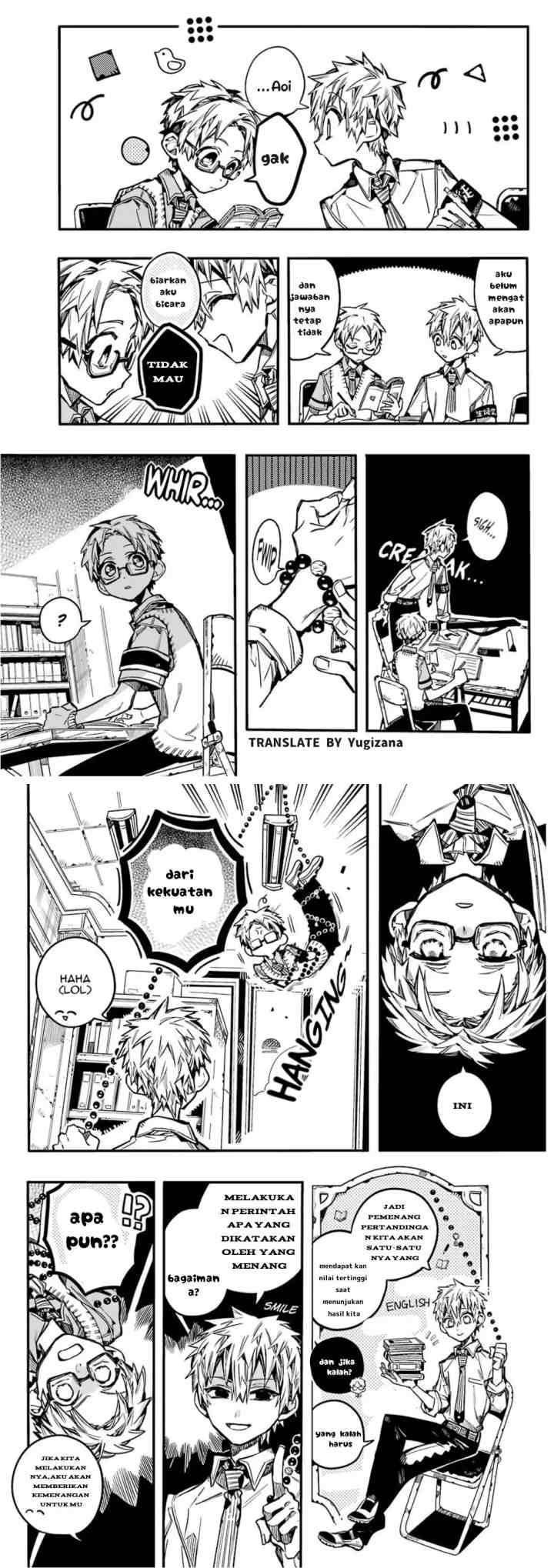 Jibaku Shounen Hanako-kun chapter 59 halaman 5