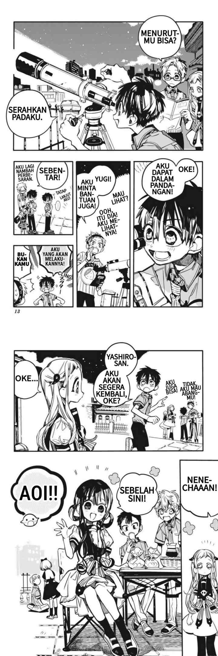 Jibaku Shounen Hanako-kun chapter 46 halaman 6