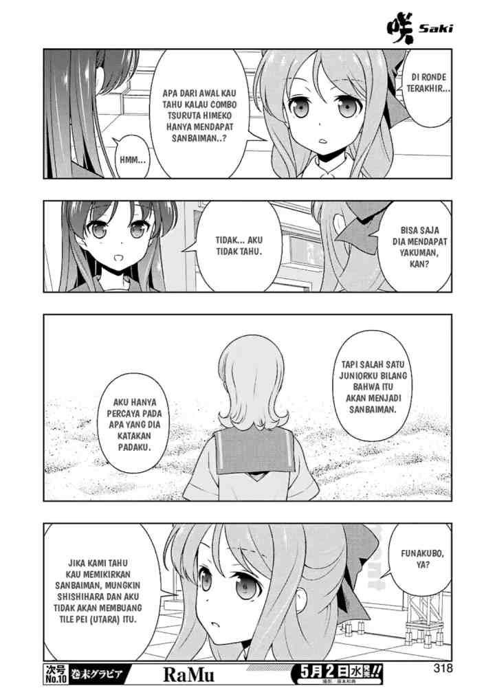 Saki chapter 189 halaman 5