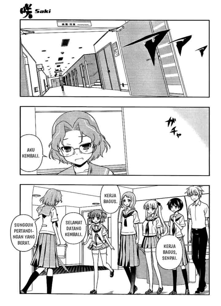 Saki chapter 119 halaman 10