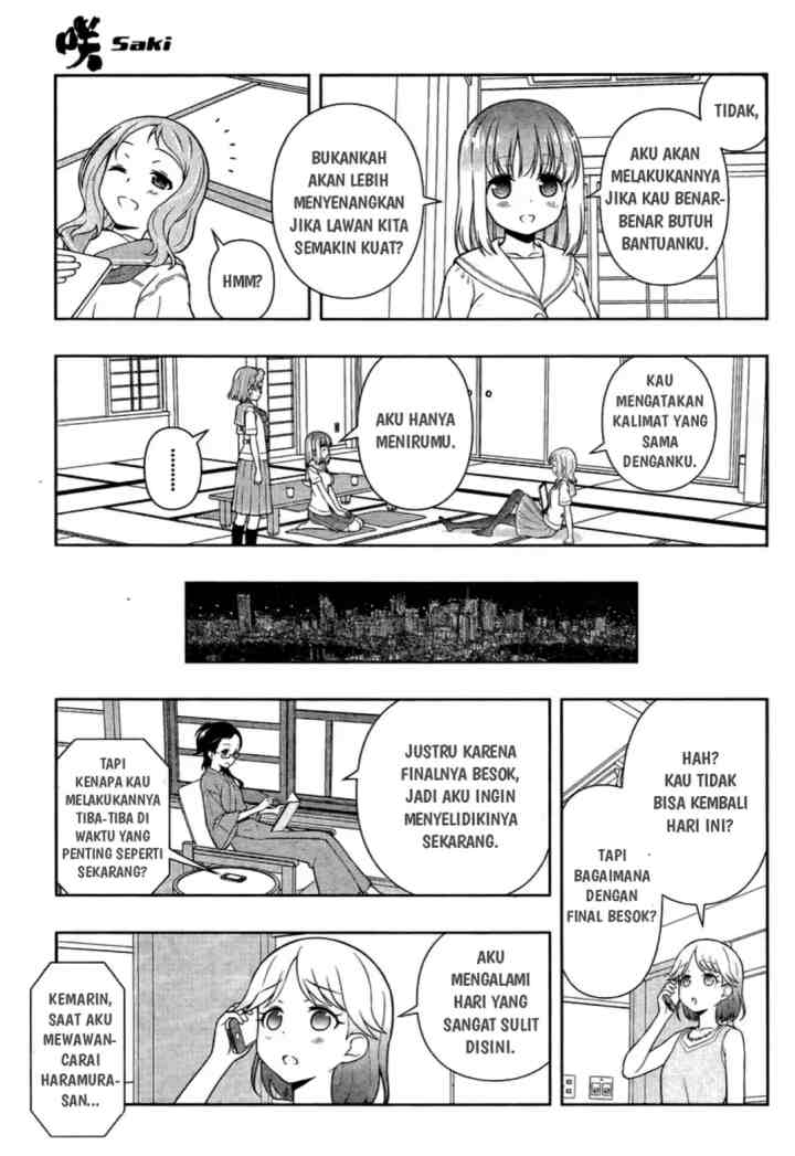 Saki chapter 155 halaman 14