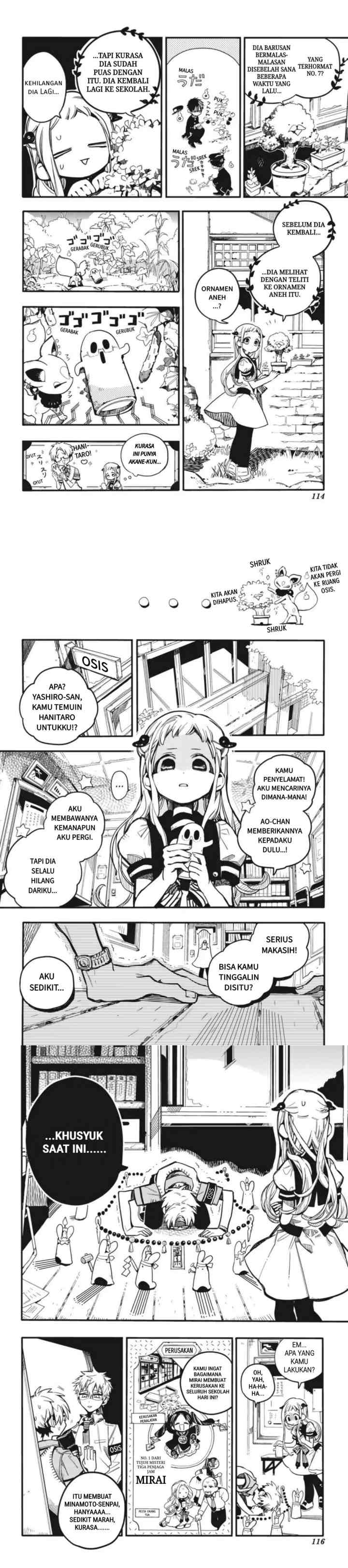 Jibaku Shounen Hanako-kun chapter 29 halaman 4