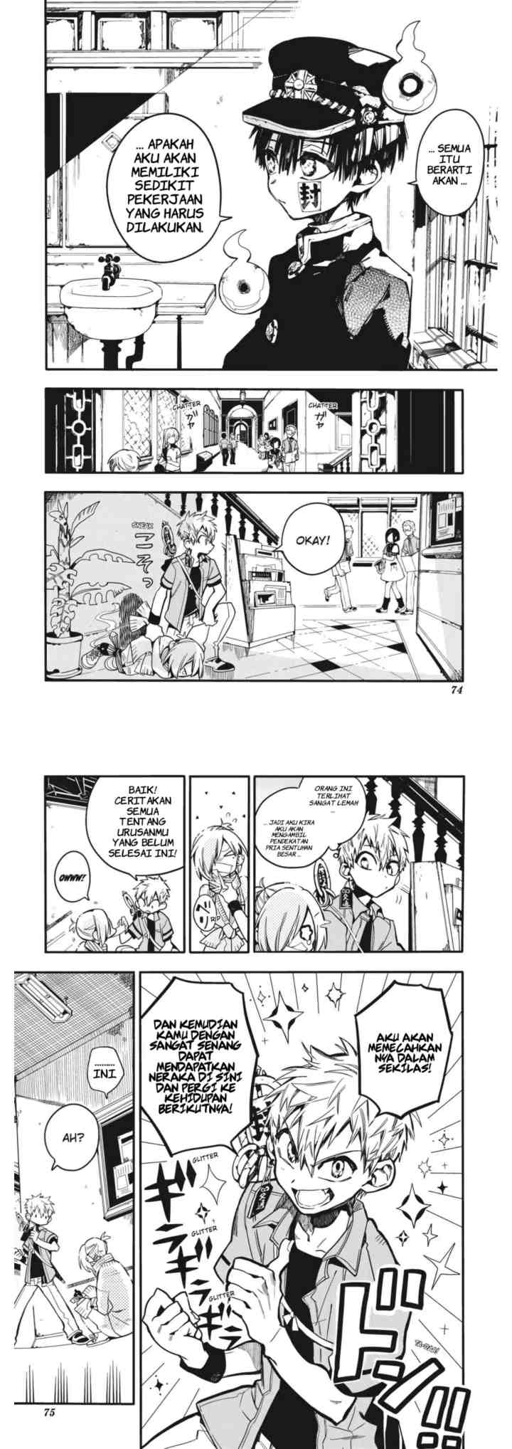 Jibaku Shounen Hanako-kun chapter 18 halaman 5