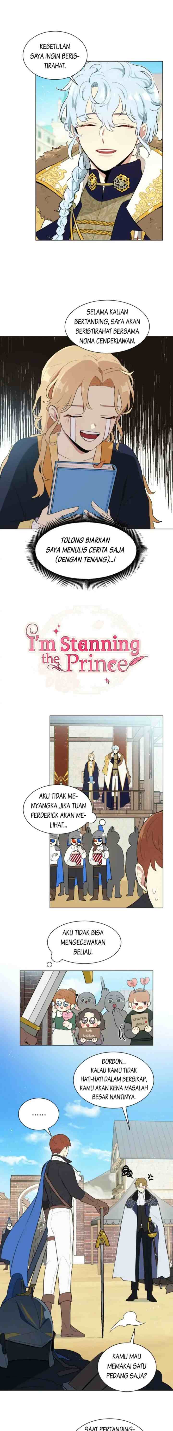 I'm Stanning the ‏Prince chapter 33 halaman 4